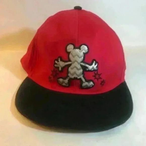 Vintage‎ Mickey Mouse Snap Back Hat/cap - Picture 1 of 9